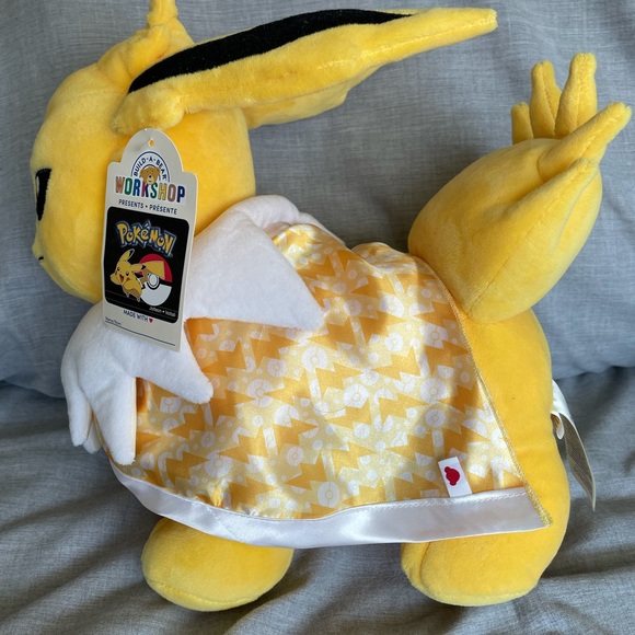 CROSS-POST NWT Pokemon Jolteon Build a Bear Sound - Picture 2 of 5